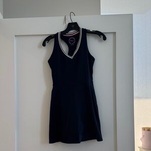 Wilson Navy Sleeveless Tennis Mini Dress